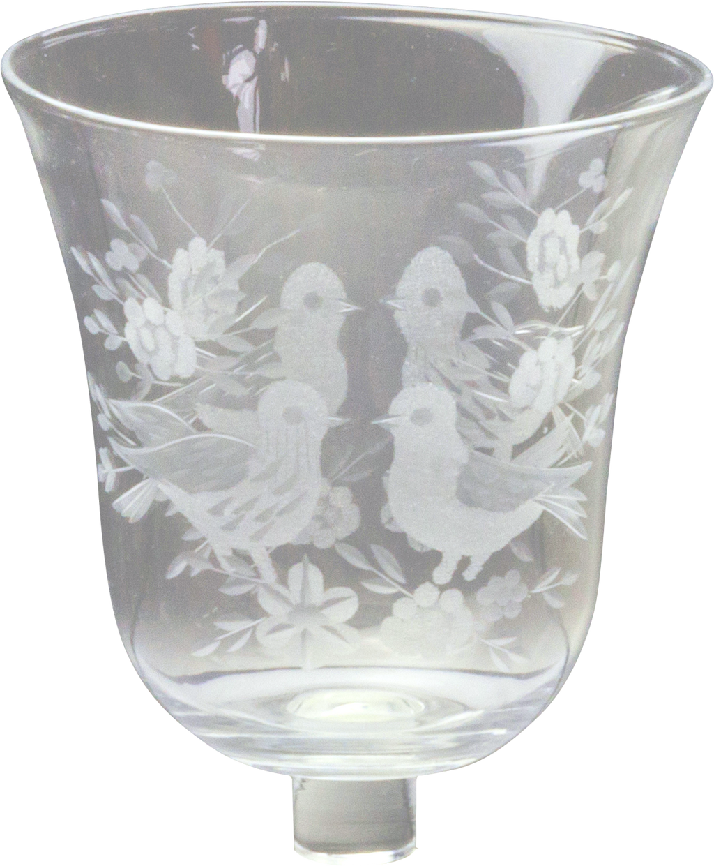 LOVEBIRD Teelicht-Aufsatzglas