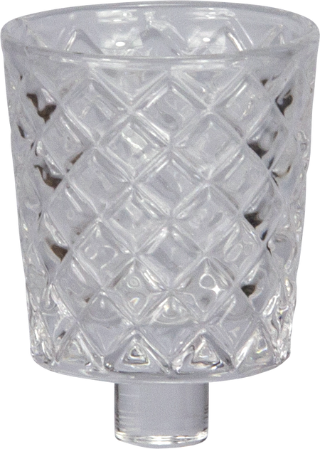 CRYSTAL Teelicht-Aufsatzglas Klein
