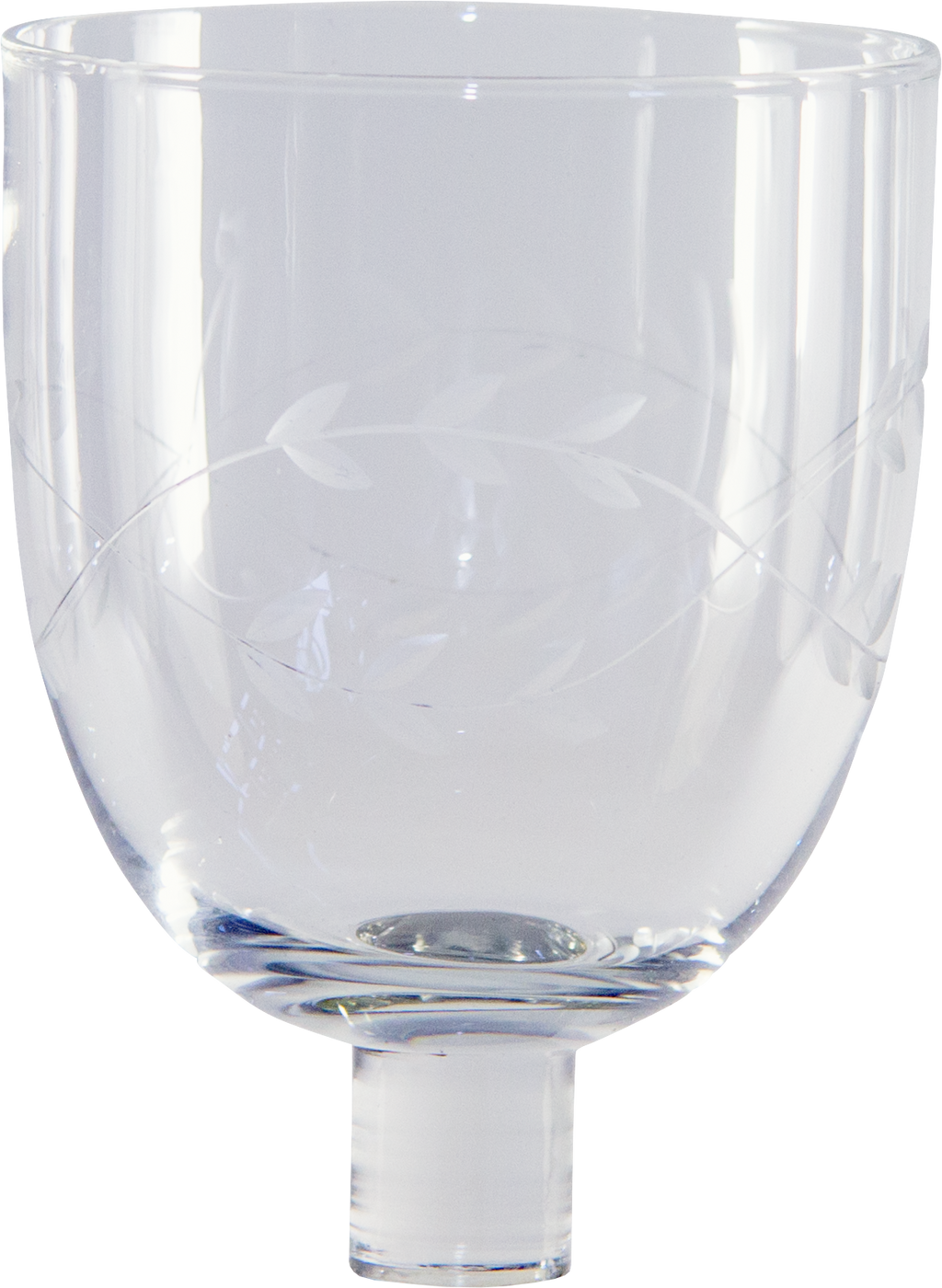 Teelicht Aufsatzglas Ranken Mittel
