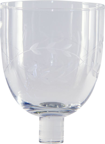 Teelicht Aufsatzglas Ranken Mittel