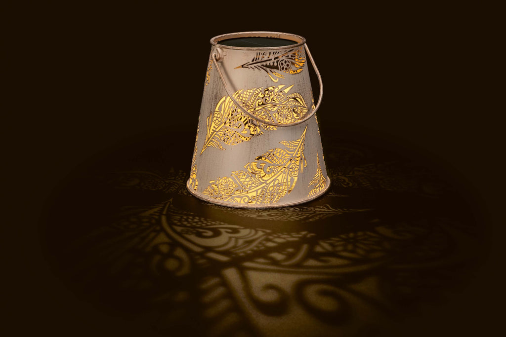 Solar Antic Latern Feder Konisch