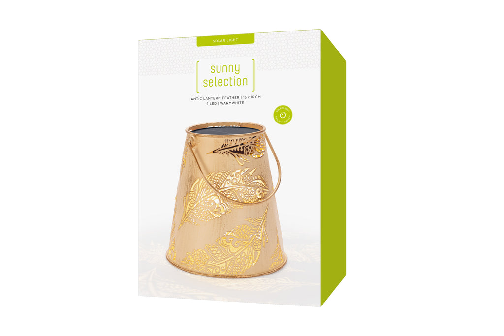 Solar Antic Latern Feder Konisch
