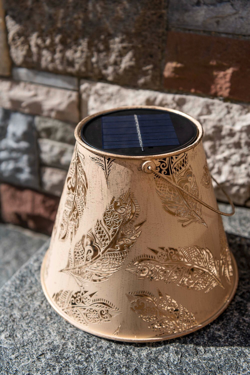 Solar Antic Latern Feder Konisch