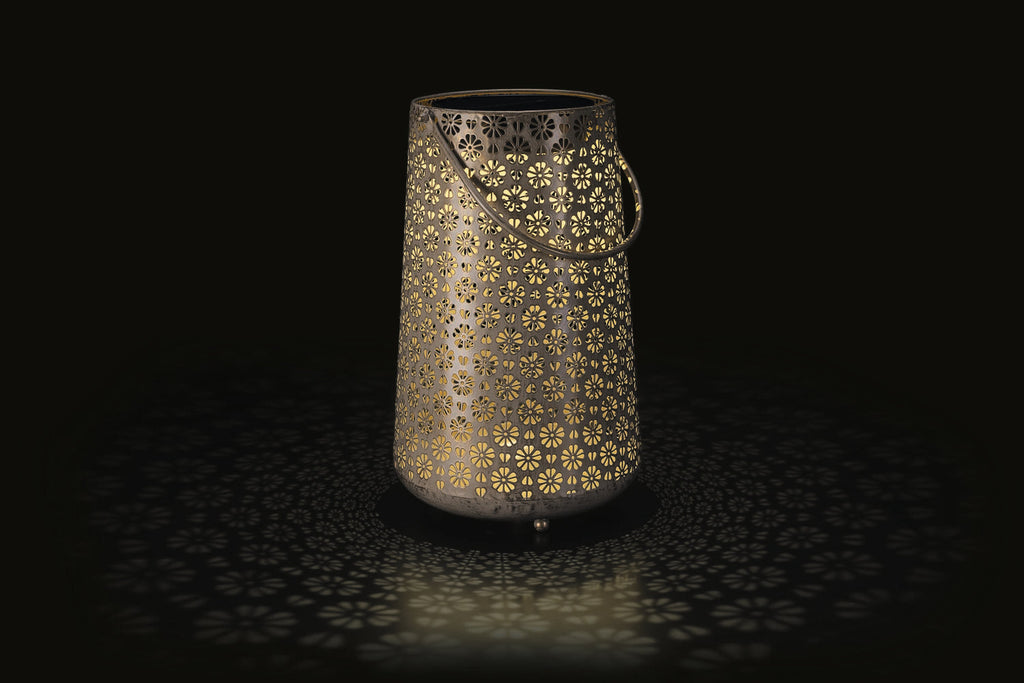 Solar Antic Latern Blümchen