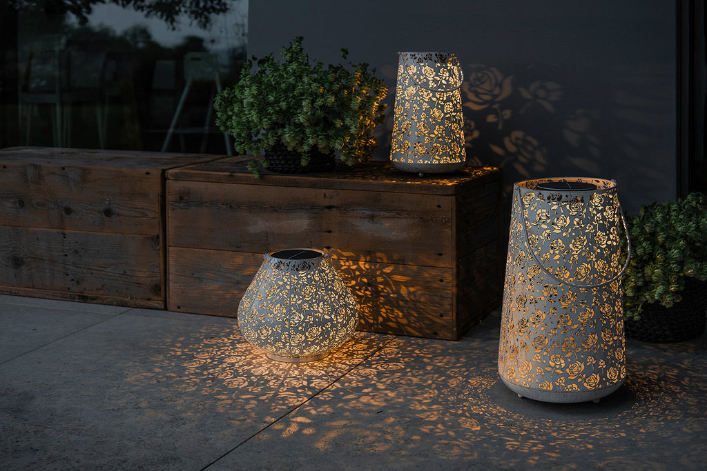 Solar Antic Latern Baccara Oval