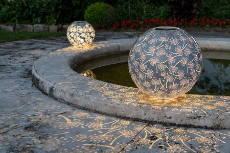 Solar Antic Kugel Pusteblume